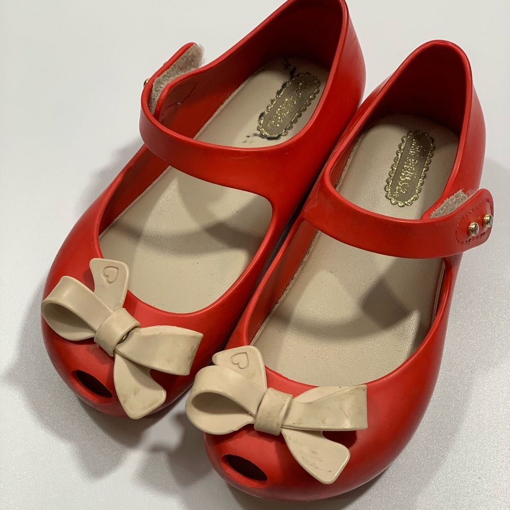 Mini Melissa Red Mary Jane